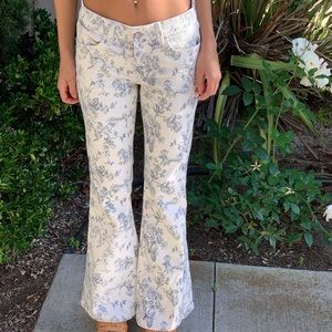 Wildfox paisley flares